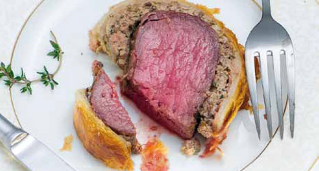 Hochzeitsfilet im Butterblätterteig
