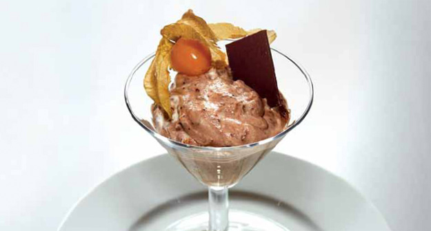 Stracciatella-Mousse