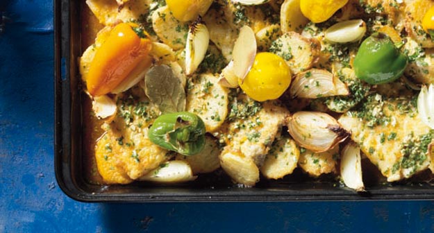 Rezept Stockfisch mit Zwiebeln, Peperoni, Knoblauch - bacalhau ao forno ...