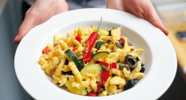 Peperoncini-Spätzli