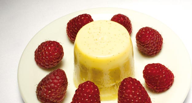 Himbeer-Panna-cotta