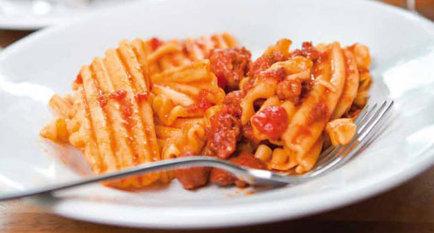 Pasta alla Salsiccia