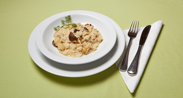 Steinpilz-Risotto  «Hampi»