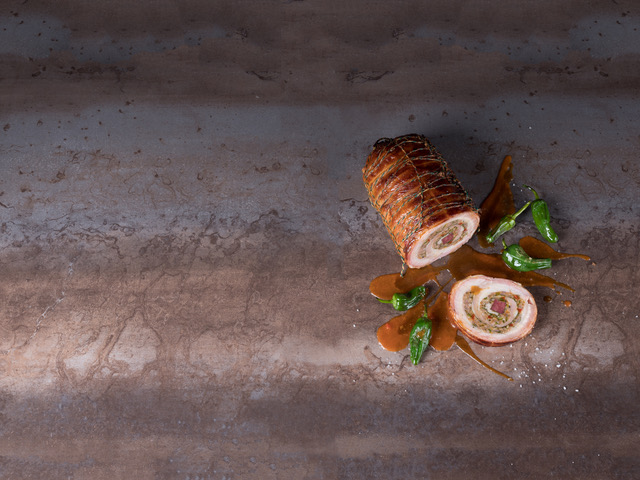 Schweinebauch-Rollbraten