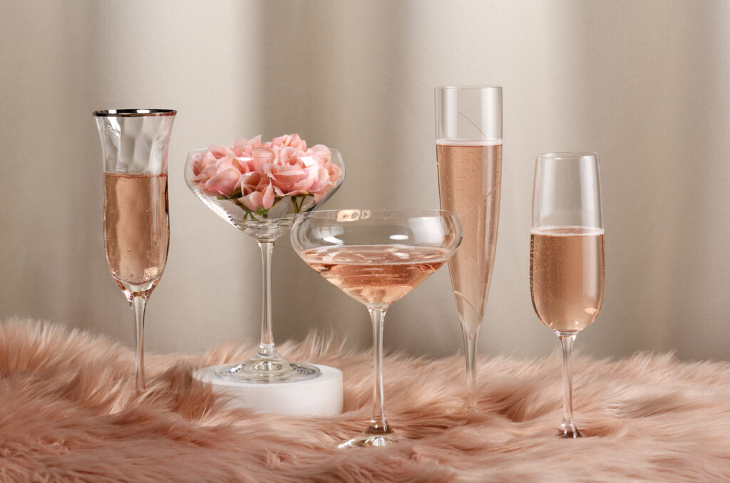 Prickelnd wie die Liebe: Rosé-Champagner