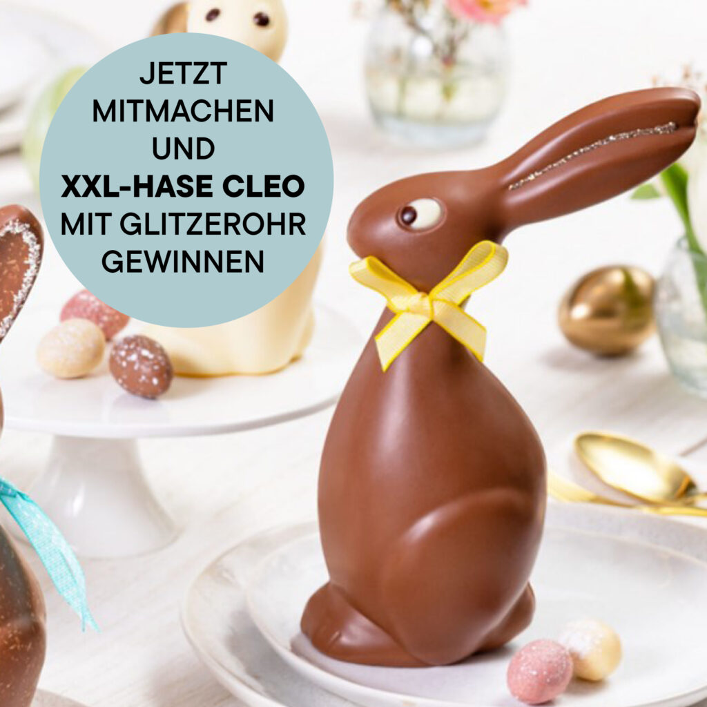 XXL-Osterhase von Läderach gewinnen