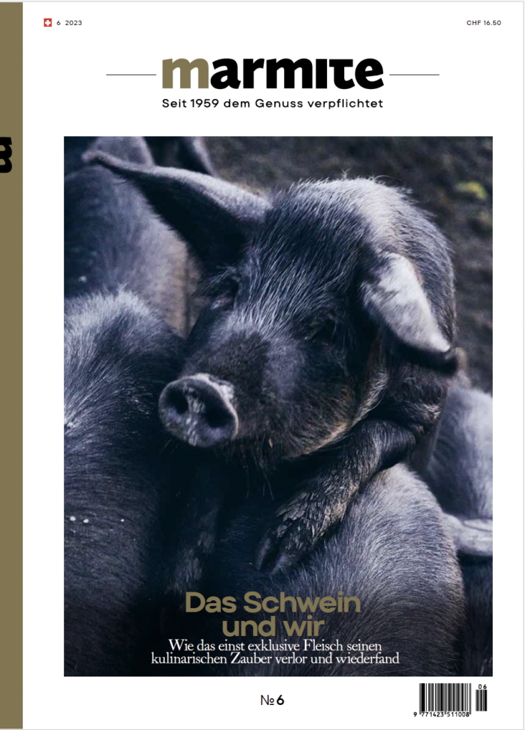 marmite aktuelle Ausgabe Schwein